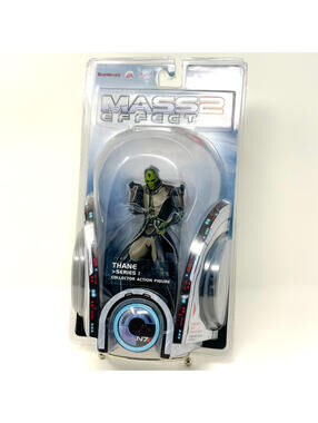 Mass Effect 2 Thane Krios Action Figure 2010 Bioware EA DC Comics Unlimited New